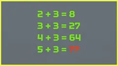 Test zum Trainieren des Gehirns: Was ist die richtige Antwort im letzten Beispiel?